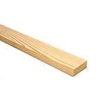 2x1 Pine Planed Softwood Batten Timber Wood PSE PAR Ex "2 x "1 25x50 (Actual size 46x 21mm) 2"x1" (2, 100cm)