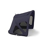 Bugaboo Breezy Sun Canopy, Extendable for Extra Coverage and Optimal Sun Protection, Water Repellent, Compatible with Fox/Cameleon 3/Lynx Pushchairs, Deep Indigo