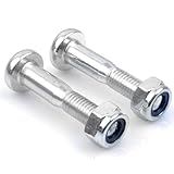 ROBUST 2 pcs Front Lower Suspension Control Arm Wishbone Pinch Bolt for Ford Focus Mk1 Escort Mk4 Mk5 Mk6 Mk7 Fiesta Mk3 Mk4 KA Orion Mk2 Mk3 Puma Scorpio Sierra E802282S72 6080625 6 080 625