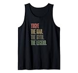 Mens YNGVE the Man the Myth the LEGEND | FUNNY - Mens Boys Name Tank Top