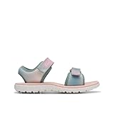 Clarks Girls Surfingtide K. Sandal, Pastel, 9 UK