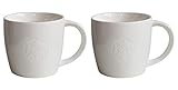 STARBUCKS Porcelain Mug Venti Grande Fore Here Series White Collectors Set Variations - 2 - Venti/20oz/591ml