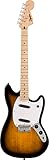 Squier by Fender Sonic Mustang® Electric Guitar, Maple Fingerboard, White Pickguard, 2-Colour Sunburst, Comes with Free Virtual Lessons
