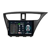MISONDA 2G+32G Double Din Car Stereo For Honda Civic 2012-2017 GPS Sat Nav Android 14 Head unit Carplay WIFI SWC RDS BT FM AM
