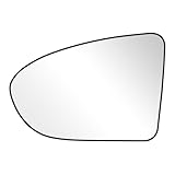 SENZEAL Wing Mirror Glass Heated Left Passenger Side for Nissan Qashqai J10 2006 2007 2008 2009 2010 2011 2012 2013 96302BR72A 96301BR72A (Left)