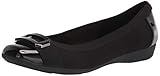 Anne Klein Women's Uplift Ballet Flat, Black, 6 UK