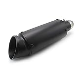 Exhaust muffler Pace compatible with Honda VTR 1000 SP-1 / SP-2 Stainless Steel Black