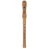 Hohner B9560 2 Piece C Key Wooden Soprano Recorder - Light Pearwood