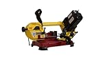 Starrett Portable Benchtop Bandsaw Machine, 230V, Automatic & Manual Functions, Straight & Mitre Cuts, Variable Speed