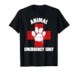 Animal Rights ANIMAL EMERGENCY UNIT Funny Animal Welfare T-Shirt