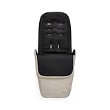 Silver Cross - Clic 2 Footmuff - Pram Accessories - Stroller Footmuff - Foot Warmer - Water Resistant - Latte
