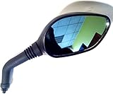1 x rear view mirror right M8 mirror black scooter retro scooter ZNEN