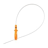 A ABSOPRO Engine Oil Dipstick No.L3K910450 Oil Level Dip Stick Double Hole Indicator for Mazda CX-7 2007, 2008, 2009, 2010, 2011, 2012 Plastic Orange
