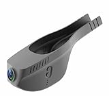 Dash Cam for VW | Golf, Caddy, CC, Tiguan, Sharan, Passat, Transporter Front and Rear 4K OEM Style Plug-n-Play ULTRA HD with G-Sensor, Loop Recording, WiFi App, SD Card