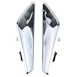 HouYeen Left and Right Front Fender Chrome Trim Finisher for B-M-W X3 F25 X4 F26 X3 18d 20i 20d 28i 30d 35d 35i X4 40i 20d 20i 28i 30d 35i 35d 2010-2018