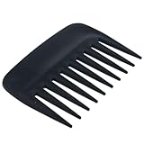 Professional Hair Styling Streaker Comb, No-Handle Palm Anti Sized Static Wide Tooth Comb for Men and Women for Most Hair Types, Thick Curly Hair, Wavy Hair, Wig Styling, Highlighting