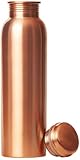 HOUSE OF COPPER 99.76%~ 100% Pure Copper Water Bottle, 1000ml, Golden, Reusable, Matt Finish, Antimicrobial Copper, Cycling, Hydration on the go, Sports, Adult, Plain