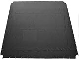 MMA Floor Ring Canvas Training Mat Cover for Gym and Home Boxing, Wrestling, Mixed Martial Arts, Gymnastics, Karate, Muay Thai, Judo, Jiu Jitsu, Fighting Men and Women- Black