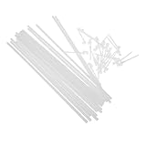 VICASKY 20 Set Windmill Accessories Pinwheel Rods DIY Pinwheel Rods Windmill Making Poles Windmills Making Bars Pinwheel Parts Windmill Sticks Replacement