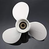KSTE Outboard Propeller, 7 1/2 x 8 BA 3 Blades Aluminum Propeller Outboard Motor Compatible with Y-a-m-a-h-a 4HP 5HP