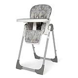 COSATTO Noodle 0+ Highchair - Compact, Height Adjustable, Foldable, Easy Clean, from Birth to 15kg (Bob Tail)