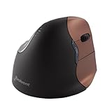Evoluent VM4SWL Ergonomic mouse Vertical Mouse 4 Right wireless small, Black