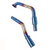 MKYOKO Motorcycle Exhaust System Escape Moto Modified Front Link Pipe With Catalyst For Y&amaha YZF R15 V3 R125 MT125 Mt 125 2020-2021