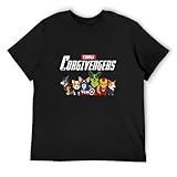 Corgivengers Corgi Avenger Corgi Cadeaus voor Corgi Lover T-Shirt Man's Fashion Black Unisex Tees