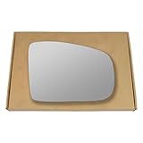 Less4spares Side View Replacement Wing Mirror Glass Compatible with Mercedes-Benz ML W163 2002-2005 Convex Right Driver off side RHS O/S