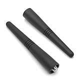 SUNDELY® Stubby Short Antenna Aerial for Motorola Radio CP040 DP1400 GP320 GP328 GP340 GP344 GP380 GP388 GP680 Walkie Talkie UHF 400-470MHz 3.5inch / 9cm (2 pieces)