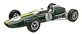 Ebbro 20027 1:20 Team Lotus Type 33 1965 Formula One Faithful Replica, Model Building, Plastic Kit, Crafts, Hobby, Gluing, Model Kit, Assembly, Unpainted, Multi-Coloured
