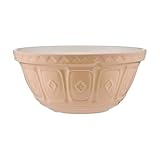 Mason Cash Cane Mixing Bowl Size 9 | Iconic 32cm Earthenware Bowl | 5 Litre Capacity | Dishwasher Safe | Classic British Design