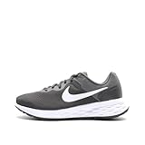 NIKE Men's Nike Revolution 6 Nn Sneaker, Iron Grey White Smoke Grey Black Lt Smoke Grey, 6 UK