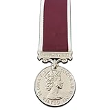 Trikoty Military Medal Long Service & Good Conduct ERII Regular Army Award Elizabeth II LSGC Reproduction