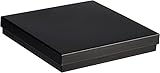 wm Homebase Case Chain/Necklace Jewellery Box Black Gift Box - Multipurpose Packaging Organic Plastic Packaging (Environmentally Friendly) 16 x 16 cm