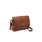 Fossil womens Small Kinley Cross-Body Kinley Small Crossbody Bag Brown Size: One Size