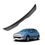 KizmiQ Car Rear Spoilers,for Peugeot 206 207 2008 2009 2010 2011 Roof Wing Hatchback Modification ABS Spoiler reduces drag Improve Fuel Efficiency spoiler,B/Carbon Fiber