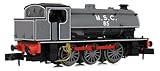 EFE Rail E85508 WD Austerity Saddle Tank 85 M.S.C. (Manchester Ship Canal) Lined Grey N Gauge