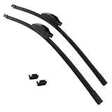 XYZ Parts Front Exact Fit Aero Windscreen Wiper Blades Pair Set Compatible with LTI TX2 Taxi 2002-2006 20" 50 cm 20" 50 cm Replacements