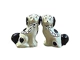 Melody Jane Dolls House Miniature Ornament Fireplace Accessory Pair of Staffordshire Dogs BR