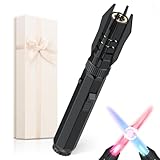 Lightsaber Lighter, Windproof Camping BBQ Torch Lighter, Jet Lighter Long Reach, for Men, Gift Box - without Butane