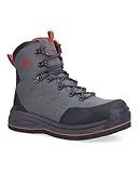 Simms Men's M's Freestone Boot-Felt Hiking, Gunmetal, 13