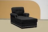 Black 1 Seater Single Fabric Sofa Bed With Storage For Living Room Furniture - Cheap Couches For Sale -