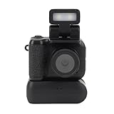 Dpofirs Small DV Camera, 1080P Mini DVR Camera Camcorder, Video Cam with 1.44 Inch Color Screen, Mini Thumb Camera, with Flashlight, for Travel Photography Recording Sports Cycling (Black)