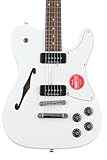 Fender Jim Adkins JA-90 Telecaster Thinline Snow White - Electric Guitar