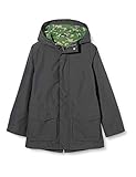 United Colors of Benetton Boy's Giubbino Coat, Grey (Magnet C), 116 (Size: Small)