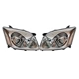 IFHSKFH Car Headlight Assemblies A Pair Car Headlights For Toyota For Avensis AZT250 2003 2004 2005 81170-05180 81170-05190 Front Lights Head Lamp Headlamp