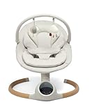 Mamas & Papas Alto Smart Baby Swing, Touchscreen, Multi Speed, Melodies, Bluetooth and Remote Control - Cashmere