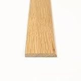 Solid Oak Flat Threshold Door Bar 45mm (Prefinished - Oak, 0.9m)