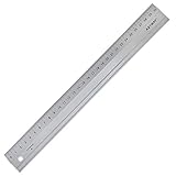 Artway Aluminium Rule with Cutting Edge - 30cm, Silver